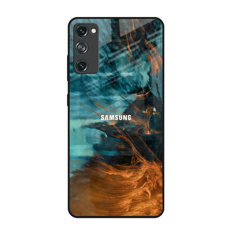 Golden Splash Glossy Case for Samsung Galaxy S20 FE