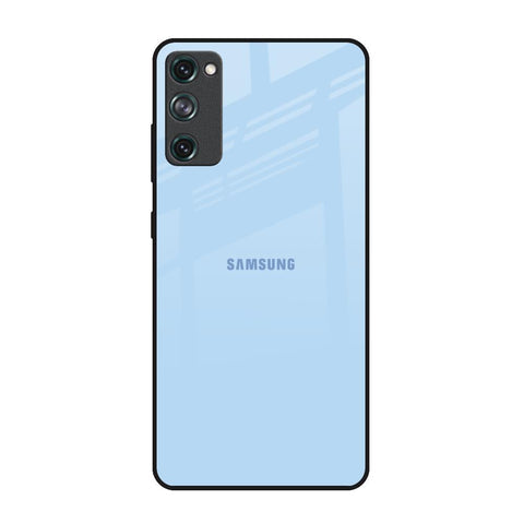 Pastel Sky Blue Glossy Case for Samsung Galaxy S20 FE