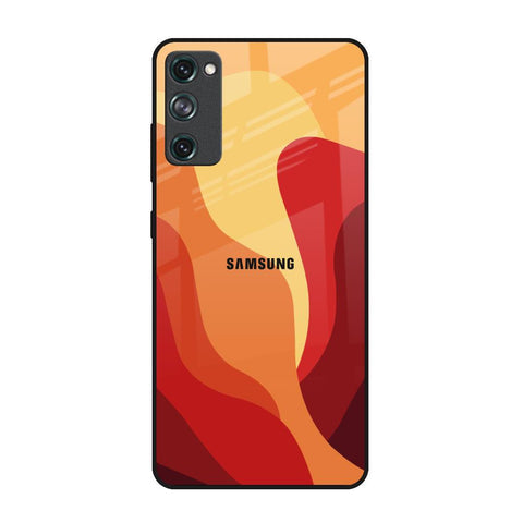 Magma Color Pattern Glossy Case for Samsung Galaxy S20 FE
