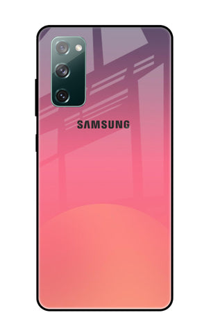 Sunset Orange Glossy Case for Samsung Galaxy S20 FE