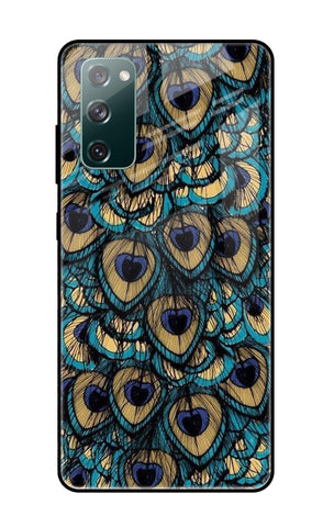 Peacock Feathers Glossy case for Samsung Galaxy S20 FE