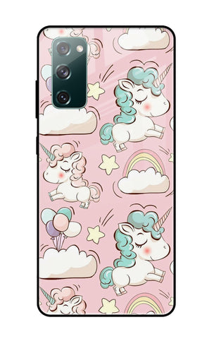 Balloon Unicorn Glossy case for Samsung Galaxy S20 FE