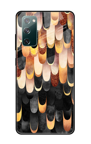Bronze Abstract Glossy Case for Samsung Galaxy S20 FE