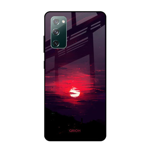 Morning Red Sky Glossy Case For Samsung Galaxy S20 FE