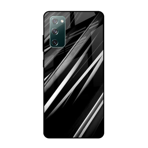 Black & Grey Gradient Glossy Case For Samsung Galaxy S20 FE