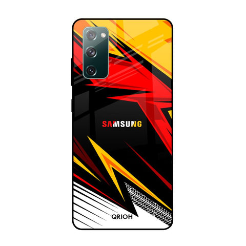 Race Jersey Pattern Glossy Case For Samsung Galaxy S20 FE