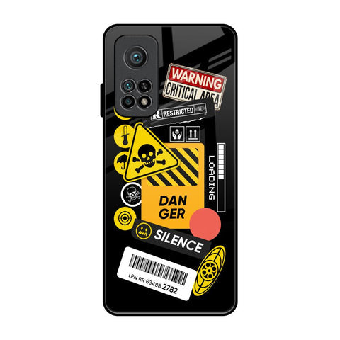 Danger Signs Glossy Case for Xiaomi Mi 10T Pro