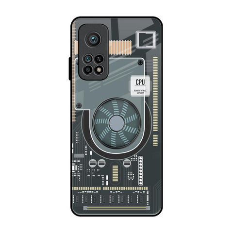 Motherboard Circuit Glossy Case for Xiaomi Mi 10T Pro