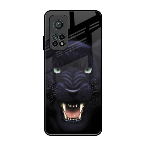 Angry Black Leopard Glossy Case for Xiaomi Mi 10T Pro