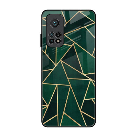 Abstract Green Glossy Case For Xiaomi Mi 10T Pro