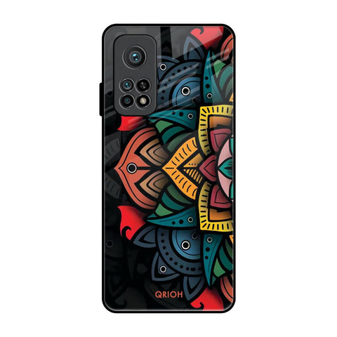 Retro Gorgeous Flower Glossy Case for Xiaomi Mi 10T Pro