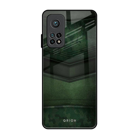 Green Leather Glossy Case for Xiaomi Mi 10T Pro