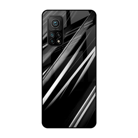Black & Grey Gradient Glossy Case For Xiaomi Mi 10T Pro
