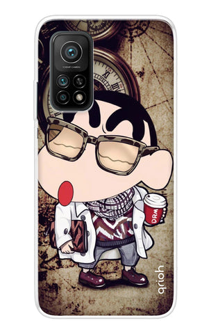 Nerdy Shinchan Soft Cover for Xiaomi Mi 10T Pro