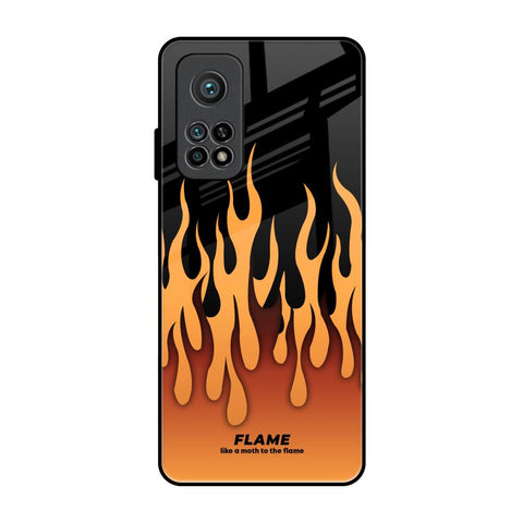 Fire Flame Glossy Case for Xiaomi Mi 10T