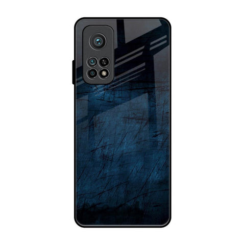 Dark Blue Grunge Glossy Case for Xiaomi Mi 10T
