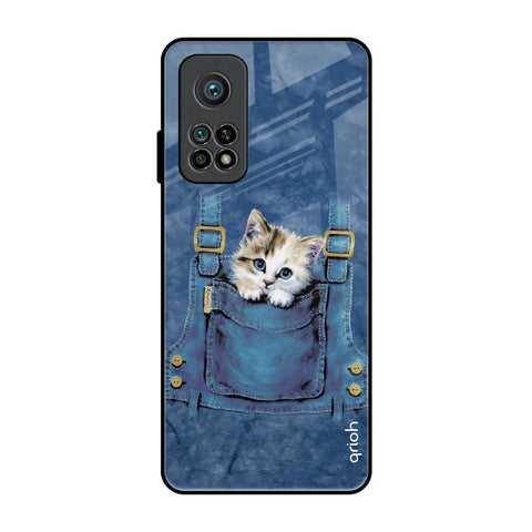 Kitty In Pocket Glossy Case For Xiaomi Mi 10T