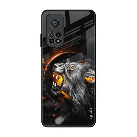 Aggressive Lion Glossy Case for Xiaomi Mi 10T