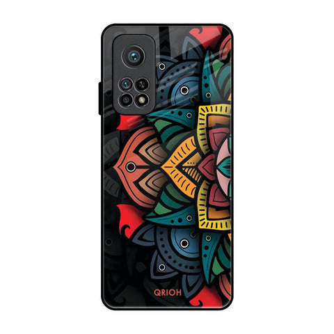 Retro Gorgeous Flower Glossy Case for Xiaomi Mi 10T
