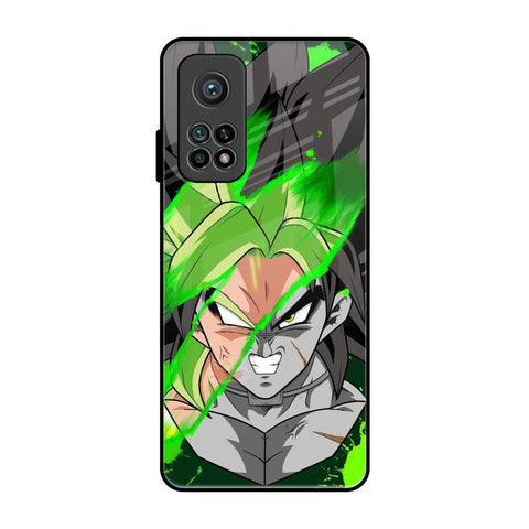Anime Green Splash Glossy Case for Xiaomi Mi 10T