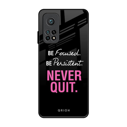 Be Focused Glossy Case for Xiaomi Mi 10T
