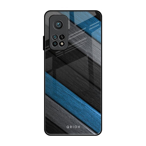 Multicolor Wooden Effect Glossy Case for Xiaomi Mi 10T