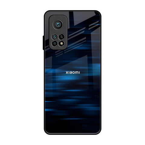 Blue Rough Abstract Glossy Case for Xiaomi Mi 10T