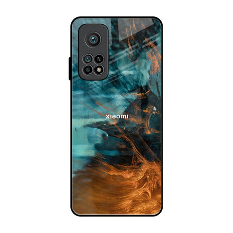 Golden Splash Glossy Case for Xiaomi Mi 10T