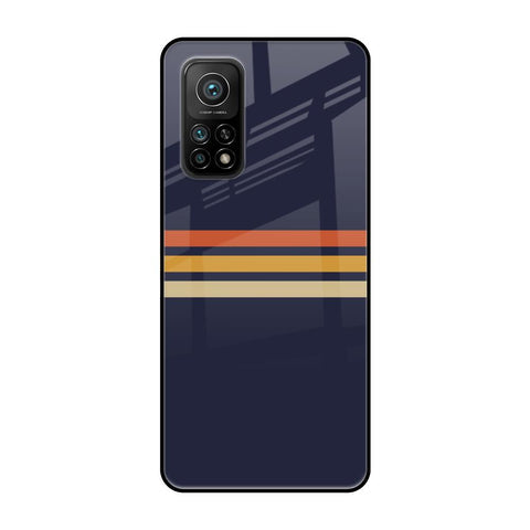 Tricolor Stripes Glossy Case For Xiaomi Mi 10T