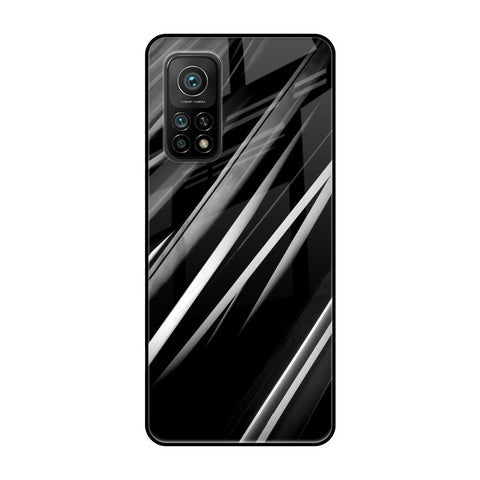 Black & Grey Gradient Glossy Case For Xiaomi Mi 10T