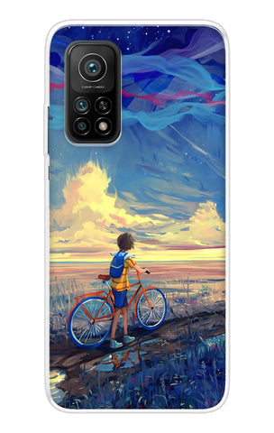 Riding Bicycle to Dreamland Soft Cover for Xiaomi Mi 10T