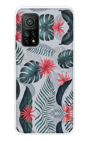 Retro Floral Leaf Soft Cover for Xiaomi Mi 10T