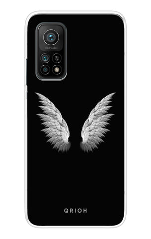 White Angel Wings Soft Cover for Xiaomi Mi 10T