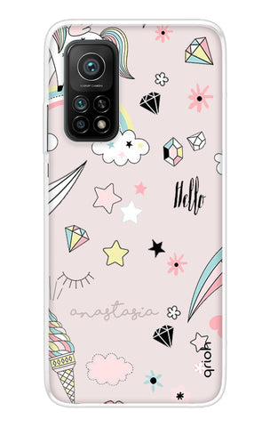 Unicorn Doodle Soft Cover For Xiaomi Mi 10T