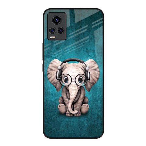 Adorable Baby Elephant Glossy Case For Vivo V20