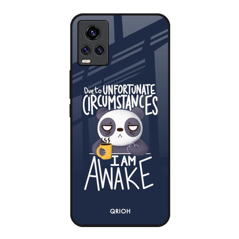 Struggling Panda Glossy Case for Vivo V20