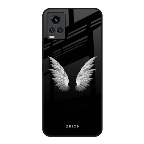 White Angel Wings Glossy Case for Vivo V20