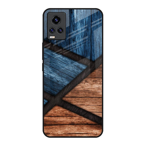 Wooden Tiles Glossy Case for Vivo V20