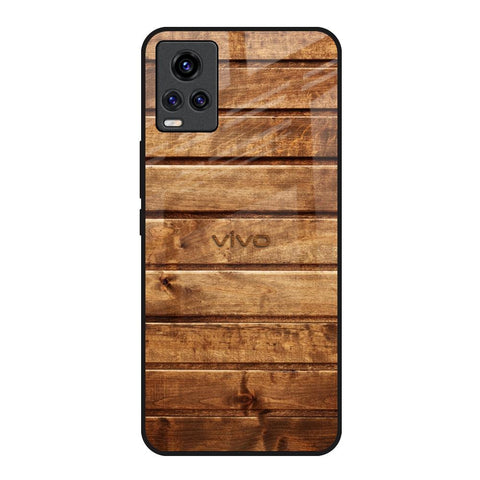 Wooden Planks Glossy Case for Vivo V20