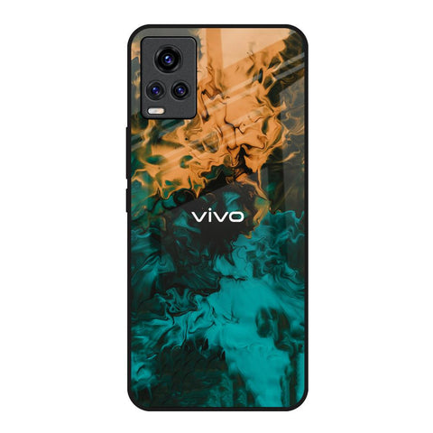 Watercolor Wave Glossy Case for Vivo V20