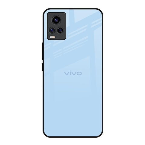 Pastel Sky Blue Glossy Case for Vivo V20