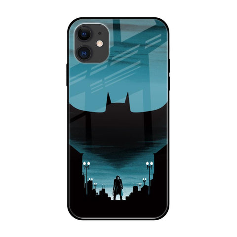 Cyan Bat Glossy Case for iPhone 12