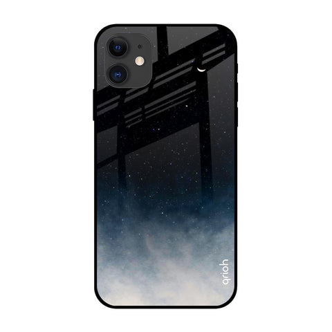Black Aura Glossy Case for iPhone 12