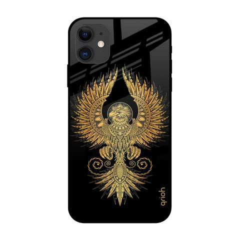 Mythical Phoenix Art Glossy Case for iPhone 12