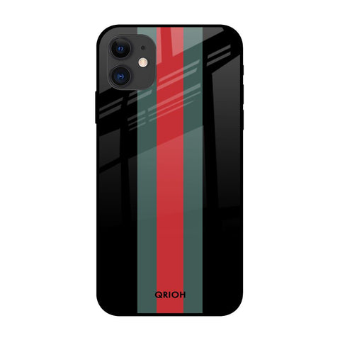 Vertical Stripes Glossy Case for iPhone 12