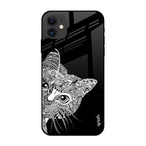 Kitten Mandala Glossy Case for Apple iPhone 12