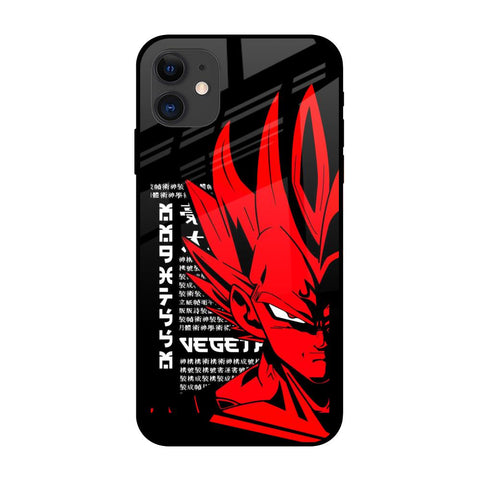 Red Vegeta Glossy Case for iPhone 12