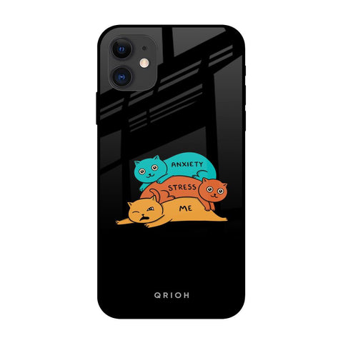 Anxiety Stress Glossy Case for iPhone 12