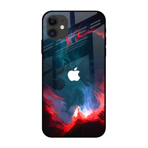 Brush Art Glossy Case For iPhone 12