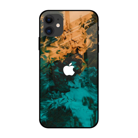 Watercolor Wave Glossy Case for iPhone 12